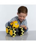 Електронна играчка Tomy - Monster Treads, Bumblebee, със светещи гуми - 5t